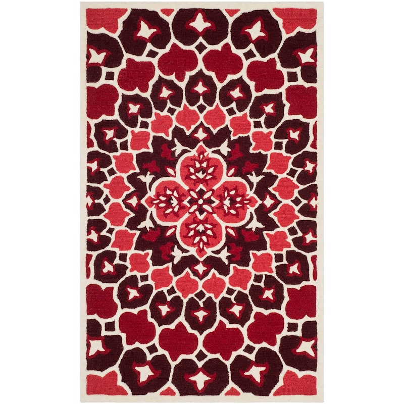 SAFAVIEH Handmade Bellagio Ronak Modern Oriental Wool Rug