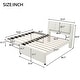 preview thumbnail 16 of 21, Merax Full Size Upholstery platform bed with Trundle