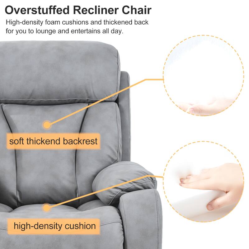 Electric Power Lift Recliner Chair Remote Control Recliner Sofa,Heavy duty Reclining Chair for Elderly Recliner Sofa for Bedroom