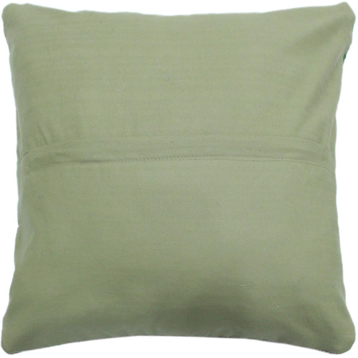 solid green throw pillows