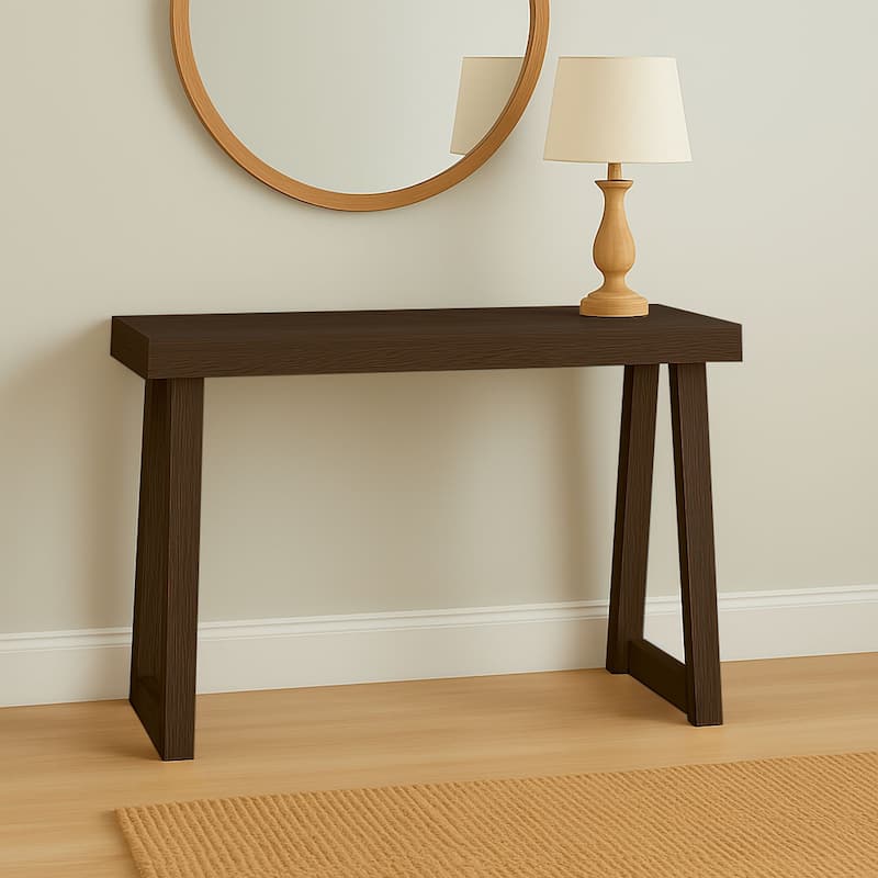 Now Furniture Solid Wood Classic Console Table - 46"