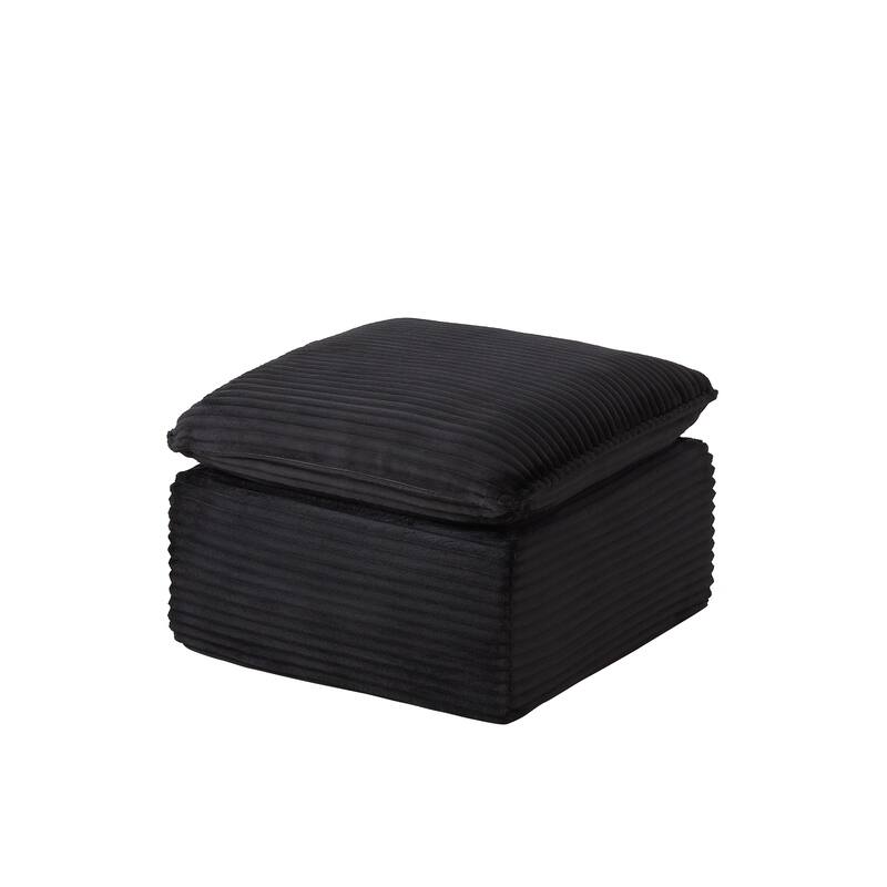 Modern corduroy cloud sofa, can be freely combined and has a comfortable sitting experience