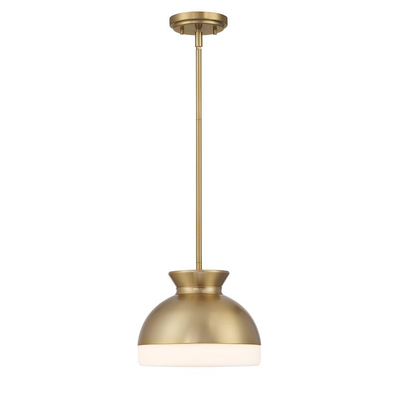 Crystorama Lighting Group GID-4005 Gidget 10" Wide Pendant with Etched