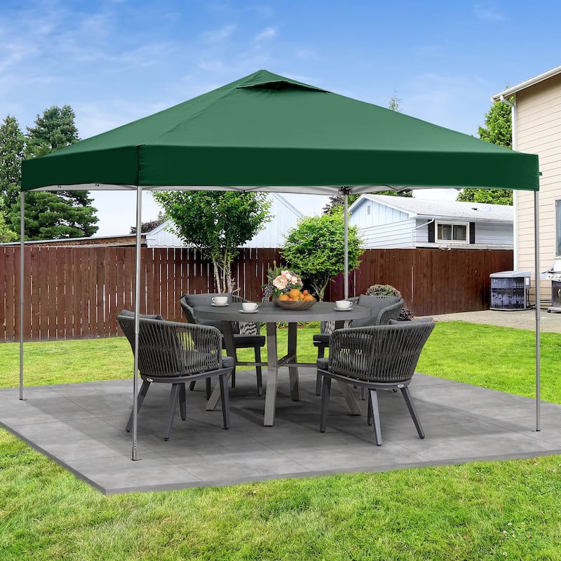 Ainfox 10 x 10 ft Pop-Up Party Canopy Tent Gazebo
