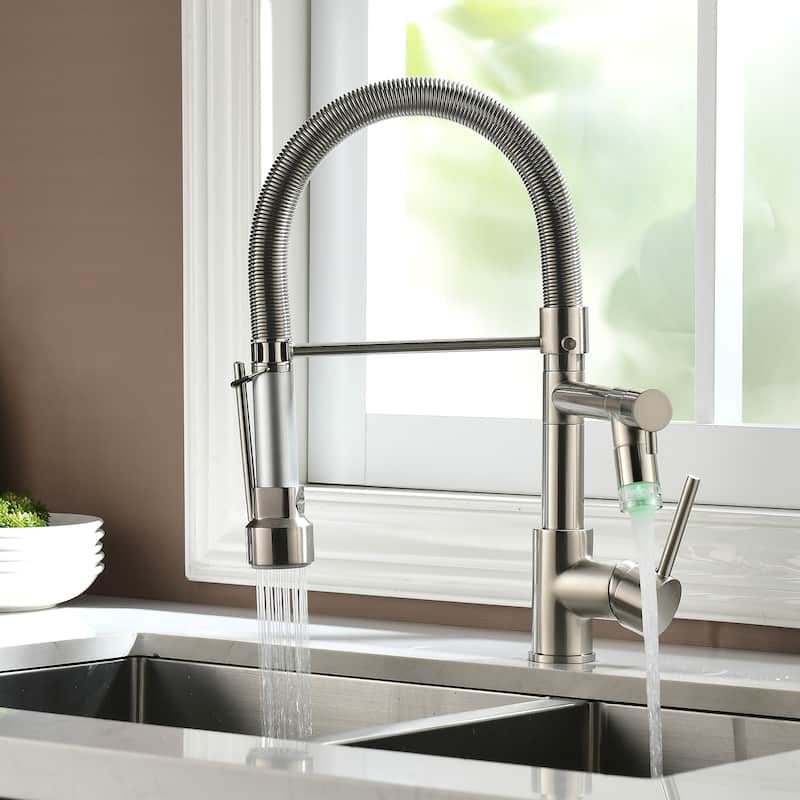 Pull Down Kitchen Faucet with Sprayer