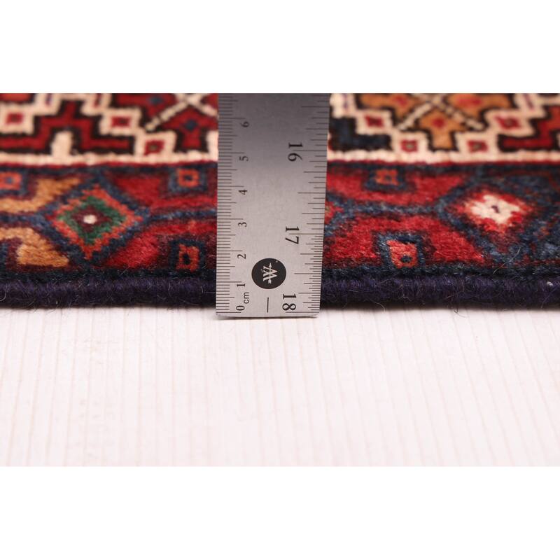 ECARPETGALLERY Hand-knotted Konya Anatolian Dark Navy Wool Rug - 4'2 x 6'0