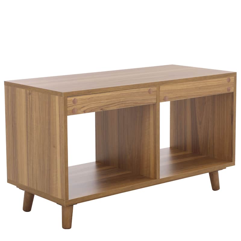 SAFAVIEH Home Yona Horizontal 2 Shelf Accent Table - 31"W x 14"D x 18"H