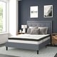 preview thumbnail 88 of 120, Tufted Platform Bed with 10in. Pocket Spring Mattress