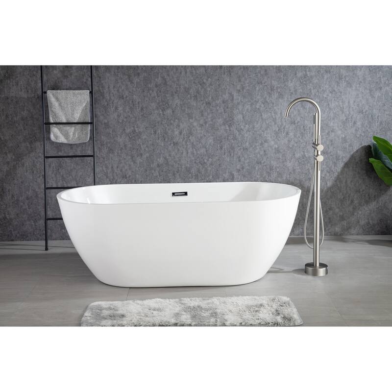 8005BN Single Handle Floor Mounted Tub Faucet