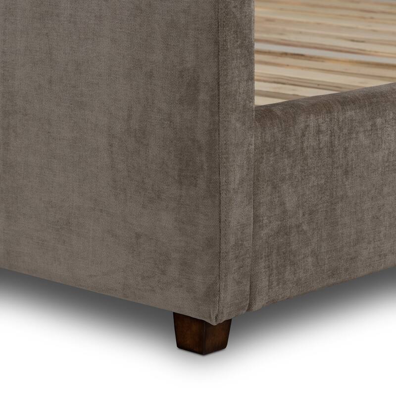 Rose Bed-Sage Worn Velvet-King