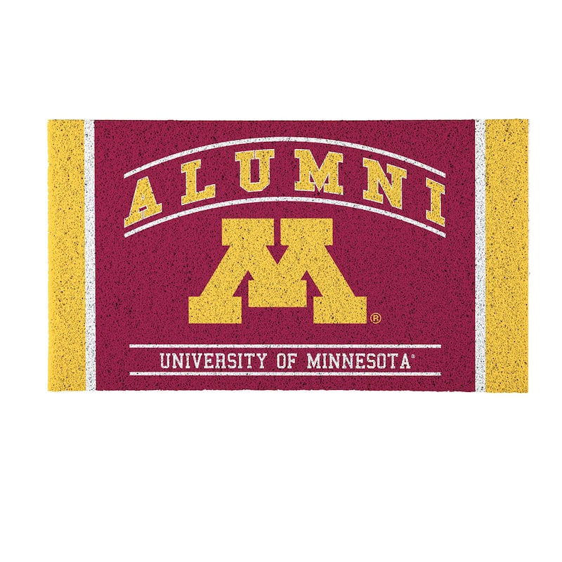 28 in. x 16 in. University of Minnesota Alumni Full Color PVC Door Mat
