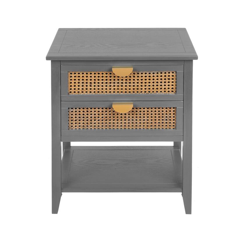 2 Drawer Side End table