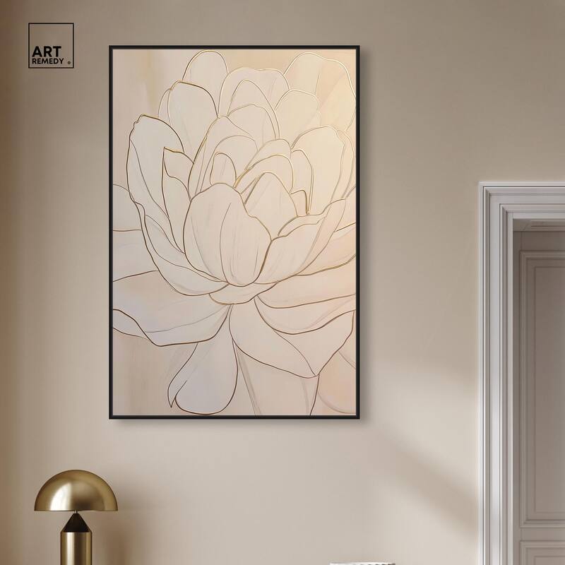 Sculpted Shards I Canvas by Art Remedy