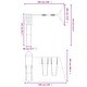preview thumbnail 10 of 16, vidaXL Swing Set Outdoor Backyard Wooden Playground Equipment for Kids Age 3-8