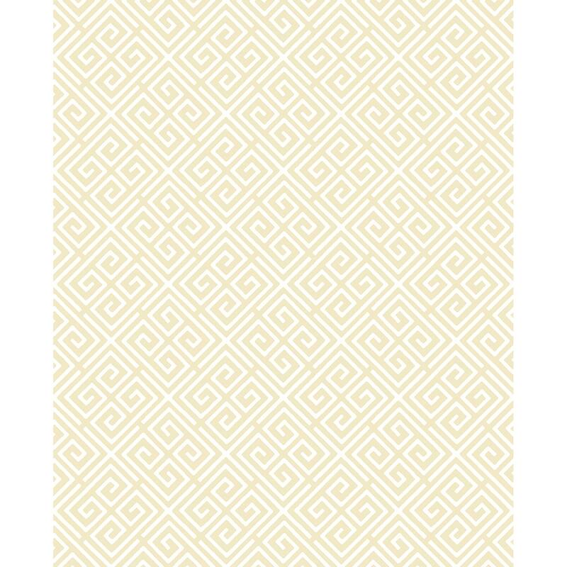 A-Street Prints Omega Gold Geometric Wallpaper