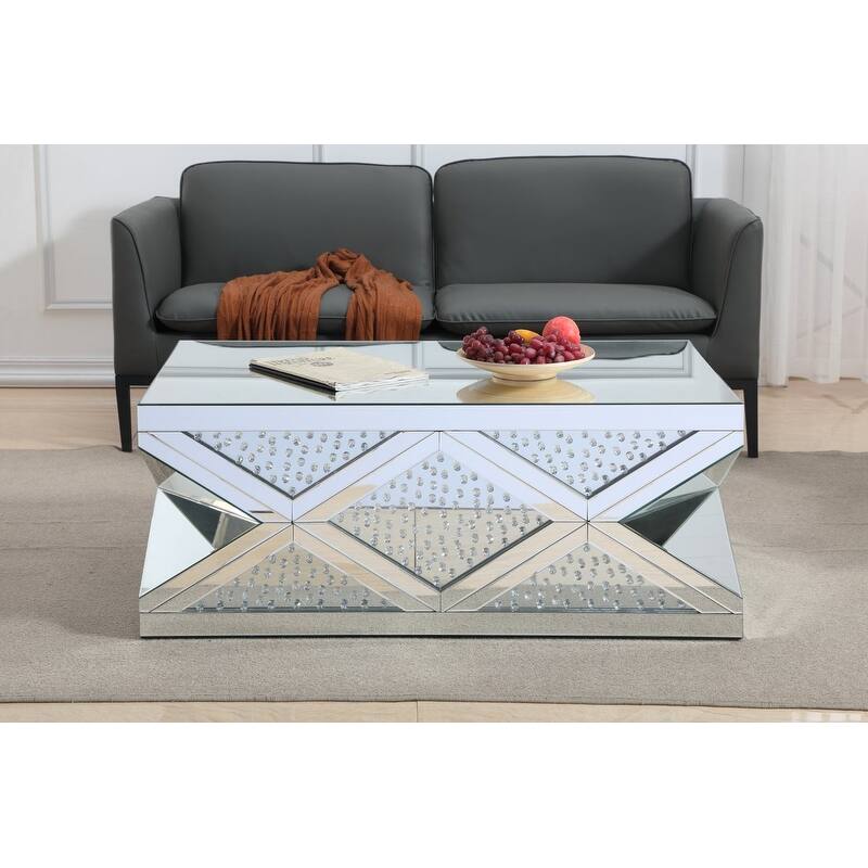 Modern Crystal Coffee Table