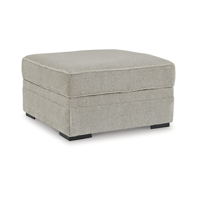 Signature Design by Ashley Calnita Brown/Beige/Gray Ottoman With Storage