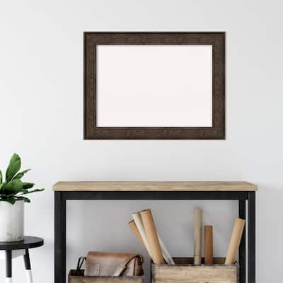 Ridge Bronze Framed Black Bulletin Board, Organization Board, Pin Board