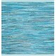 preview thumbnail 49 of 137, SAFAVIEH Handmade Rag Rug Vistiana Flatweave Cotton Rug 3' x 3' Square - Blue/Multi