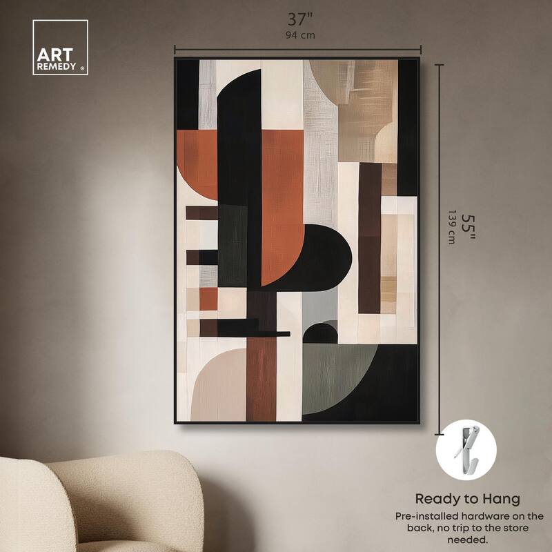 Jahns' Abstraction I Canvas by Art Remedy