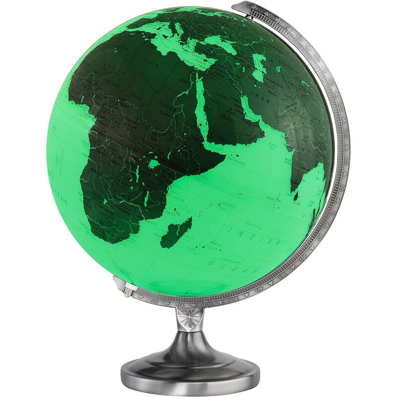 Kristian Illuminated Desktop World Globe