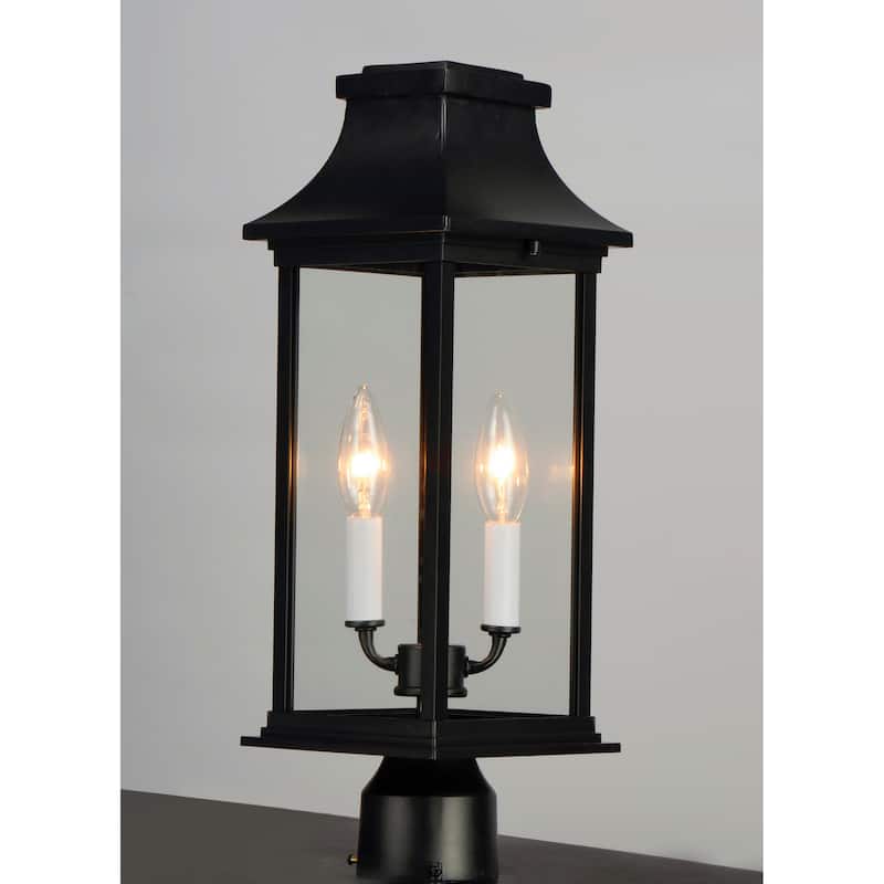 Vicksburg 2-Light Outdoor Post Mount