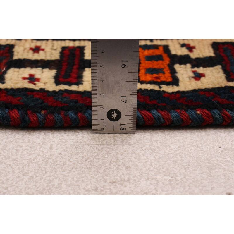 ECARPETGALLERY Hand-knotted Melis Vintage Red Wool Rug - 4'2 x 14'6