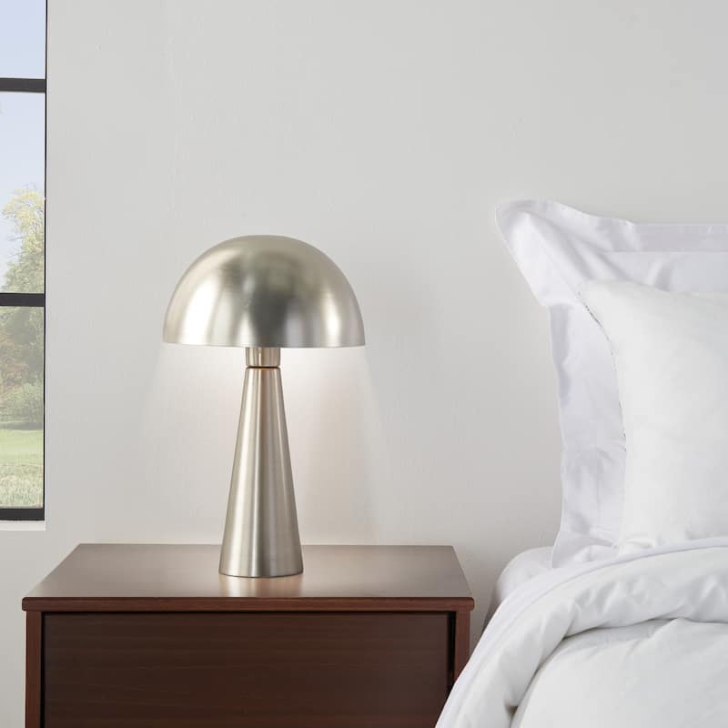 Nourison 16" Mid-Century Mushroom Table Lamp