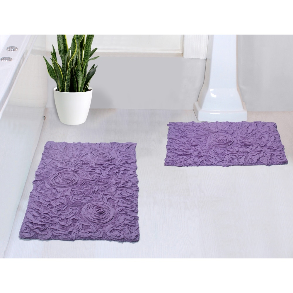 Purple Floral Bathroom Rugs and Bath Mats - Bed Bath & Beyond