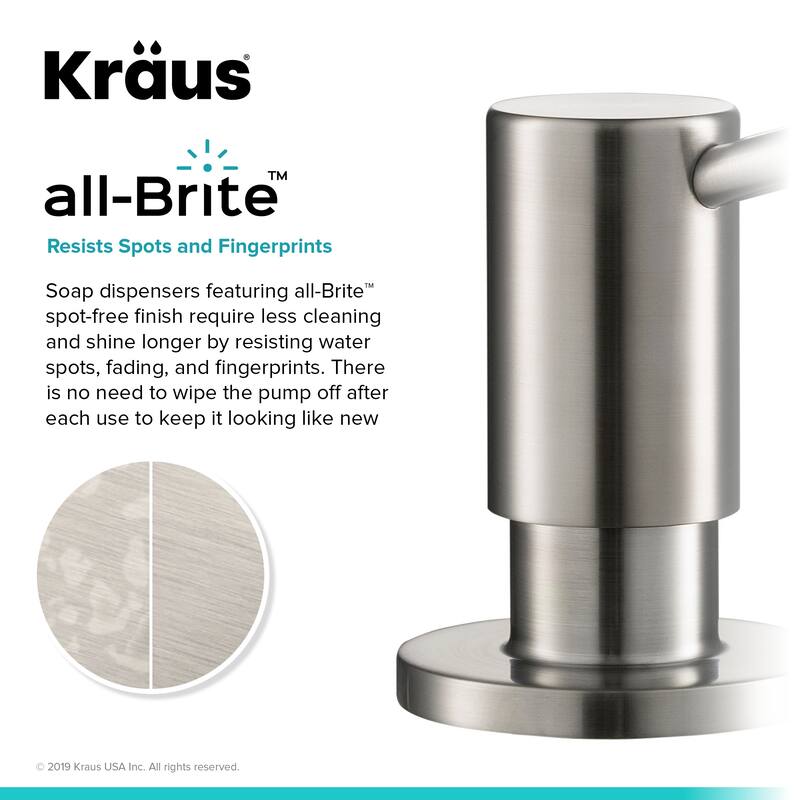Kraus Kitchen Soap and Lotion Dispenser