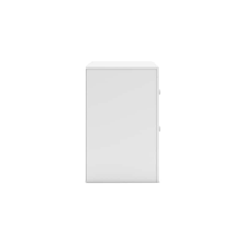 Signature Design by Ashley Mollviney White Nightstand
