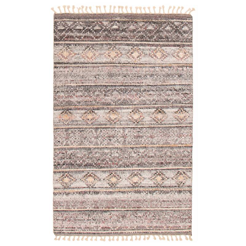 Tangier Grey Rug 5'1" x 8'1" - 5'1 x 8'1 - Grey - 5'1 x 8'1