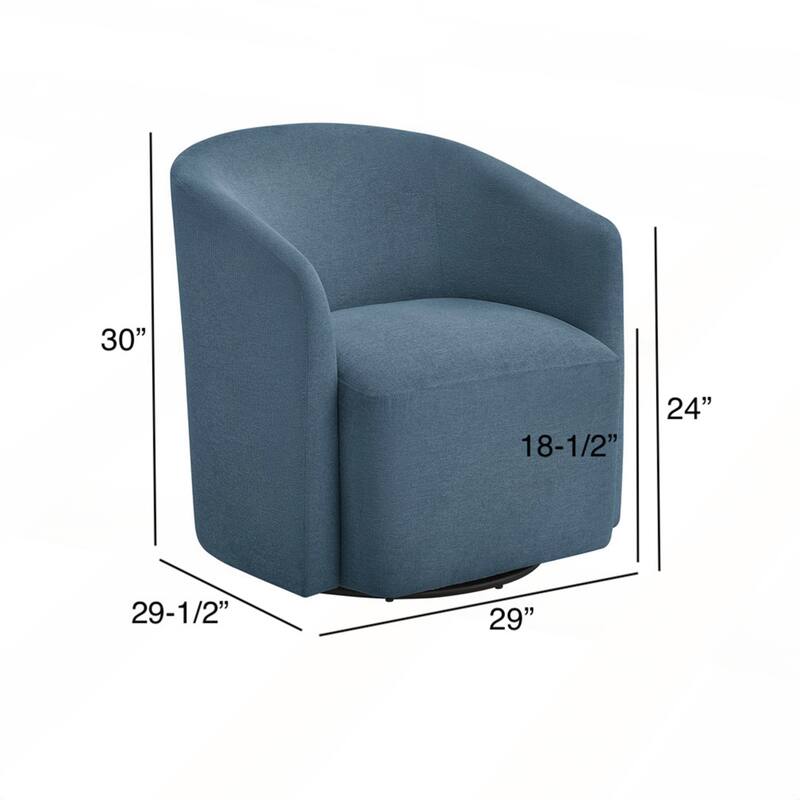 Durable Polyester Fabric Swivel Chair
