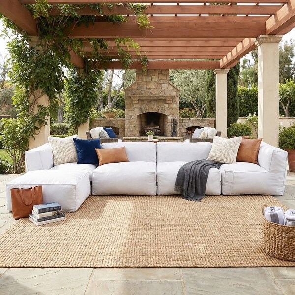 Christopher Knight Home - Nerissa 5-Piece Modular Outdoor/Indoor