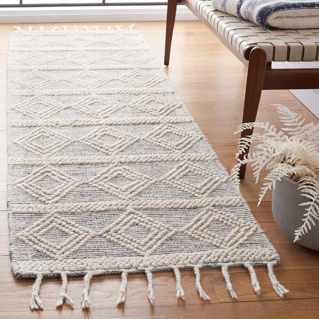SAFAVIEH Handmade Natura Stiina Transitional Wool Rug