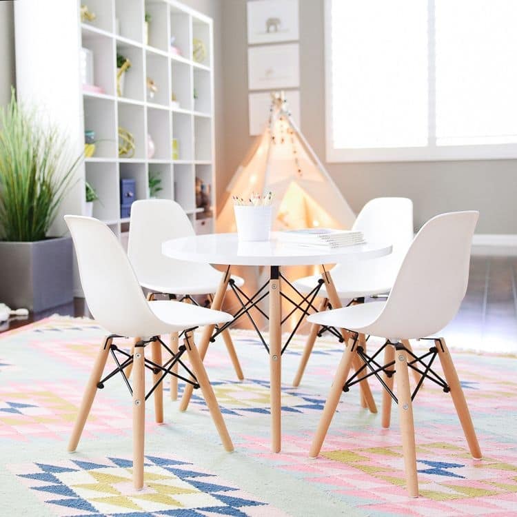 Eiffel Kids Table (Wood Legs)