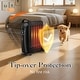 preview thumbnail 17 of 16, Indoor 700-Watt Oil Filled Radiator Heater with Adjustable Thermostat and Silent Operation for Bedroom