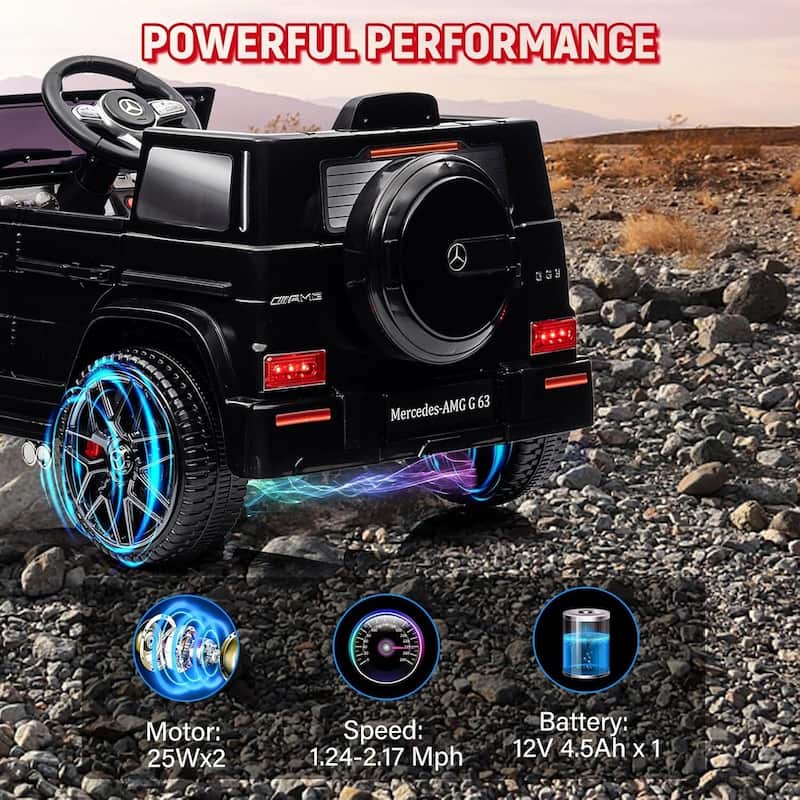 Licensed Mercedes Benz G63 Kids Car