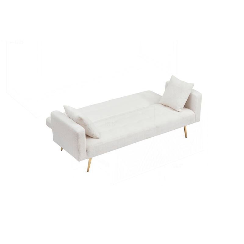 Versatile Fleece Sofa Bed with Multiple Functionalities and Premium Materials