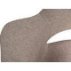 preview thumbnail 40 of 71, Organic Upholstered Fabric Modern Armchair with Natural Wooden Legs for Dining Room Office or Accent Lounge Side Chair