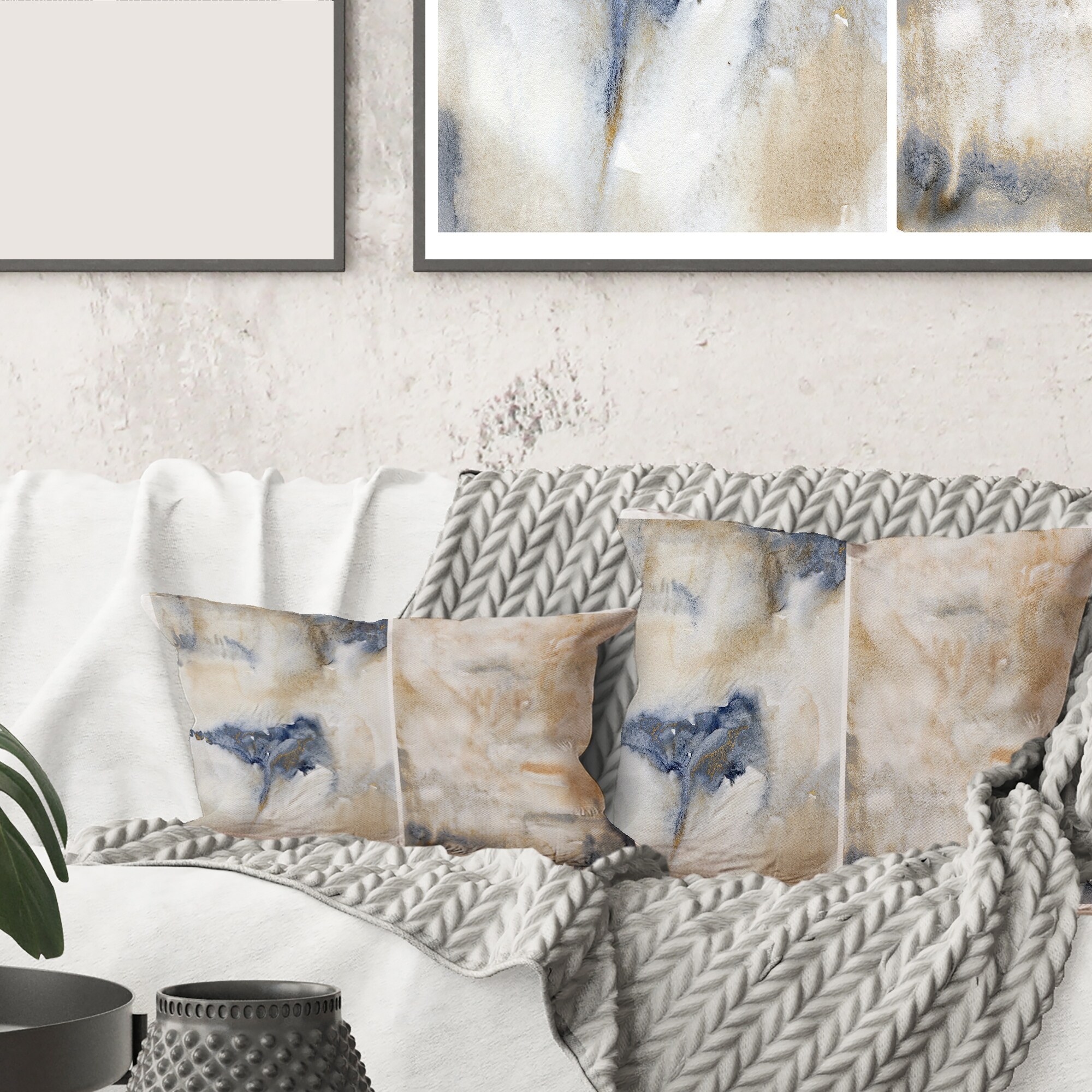 Pastel throw pillow clearance