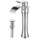 preview thumbnail 4 of 24, Vibrantbath Commercial Waterfall Bathroom Sink Vessel Faucet
