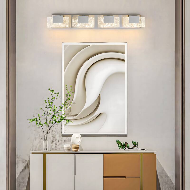 Modern Bathroom Vanity Light LED Dimmable Wall Sconce with UL Certified - 16 inches and above