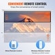 preview thumbnail 24 of 25, VEVOR Inflatable Movie Screen for Outdoor Parties Backyard Movie Night