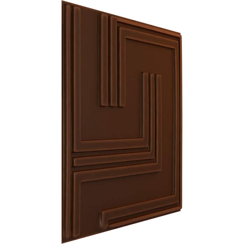 19 5/8"W x 19 5/8"H Geometric EnduraWall Decorative 3D Wall Panel
