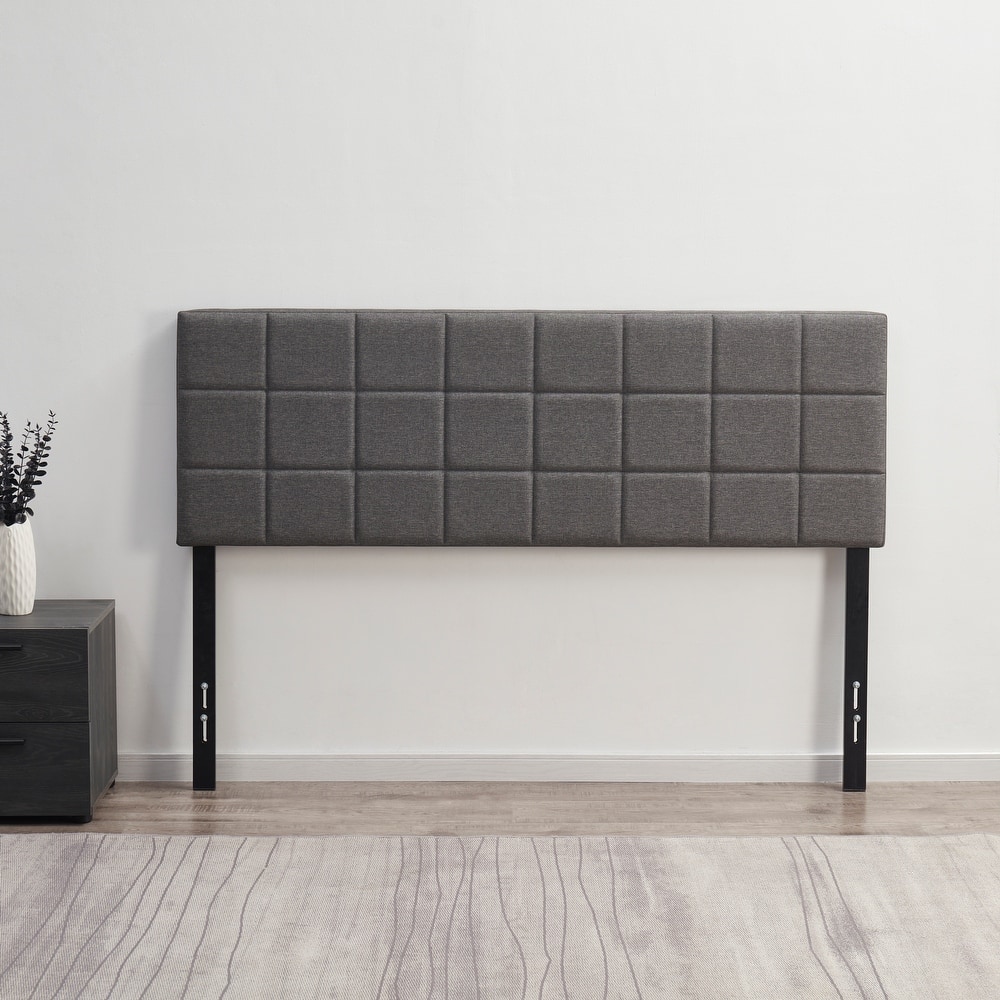 Empyrean Square Tufted Upholstered Adjustable Headboard