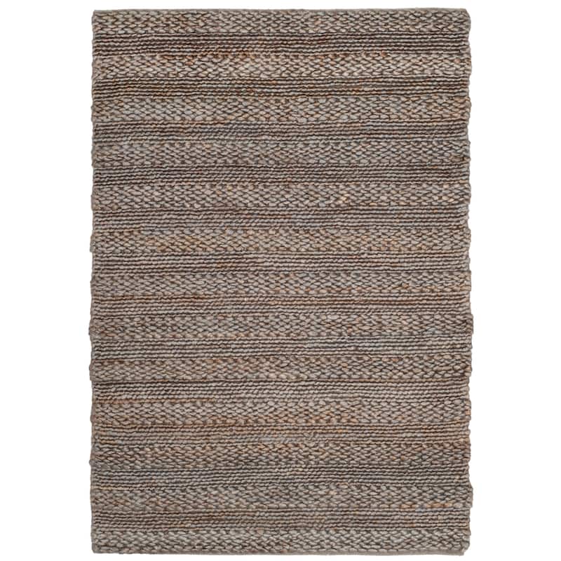 SAFAVIEH Handmade Natural Fiber Zaniyah Jute Rug - 2'3" x 4' - Beige