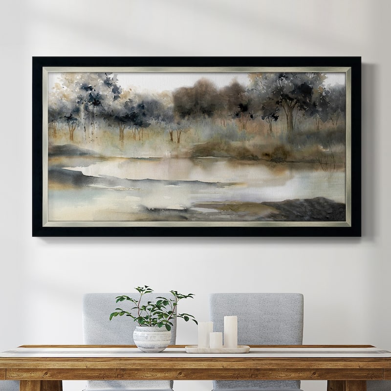 Serene River Premium Framed Canvas- Ready to Hang