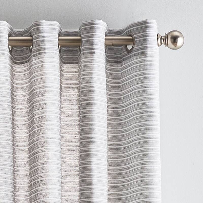 Cargo Stripe Grommet Curtain Panel Pair
