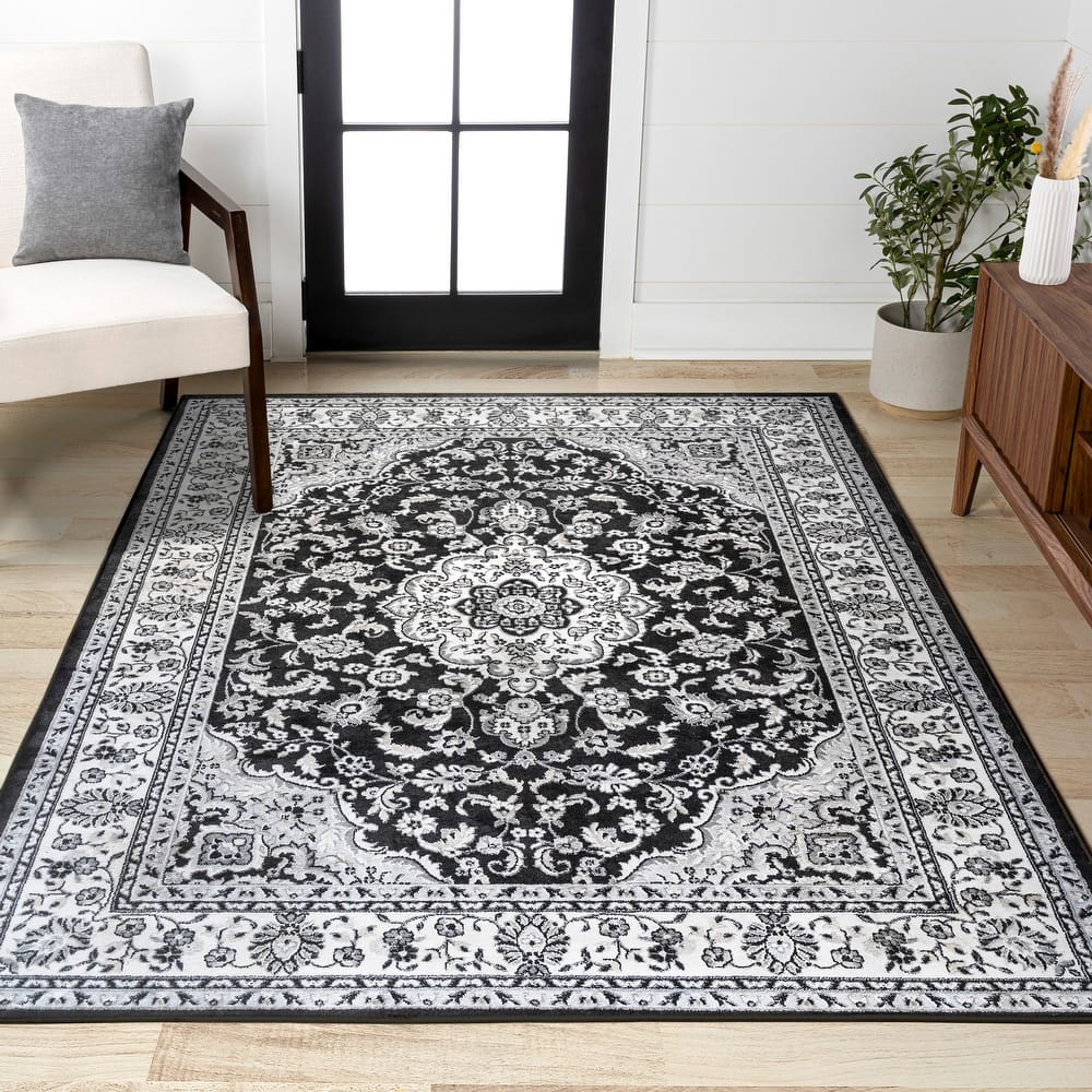 JONATHAN Y Acanthus Modern Persian Floral Area Rug